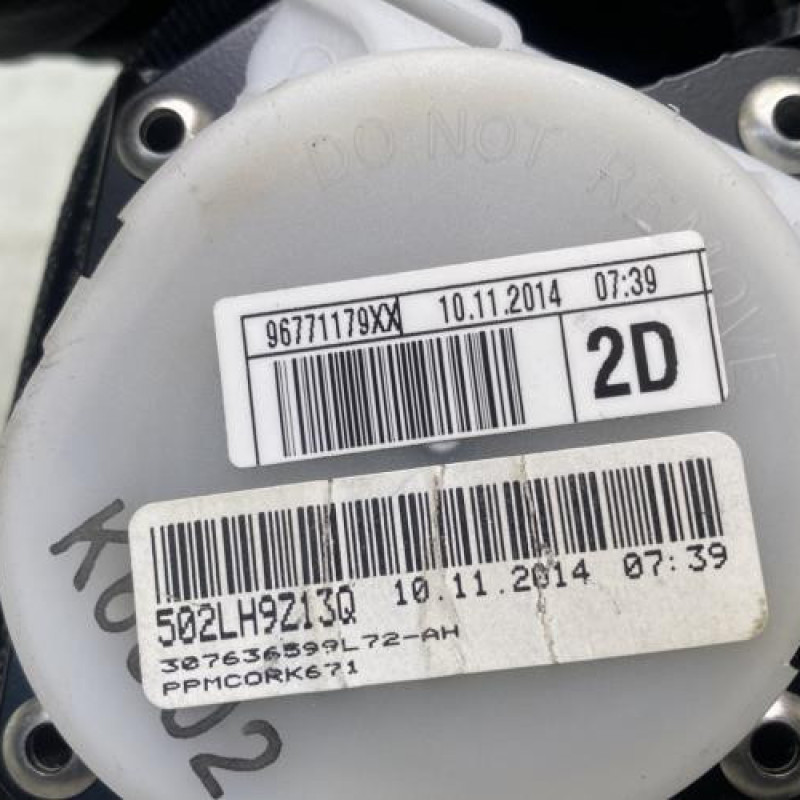 Ceinture arriere droit CITROEN C4 GRAND PICASSO 2 Photo n°3