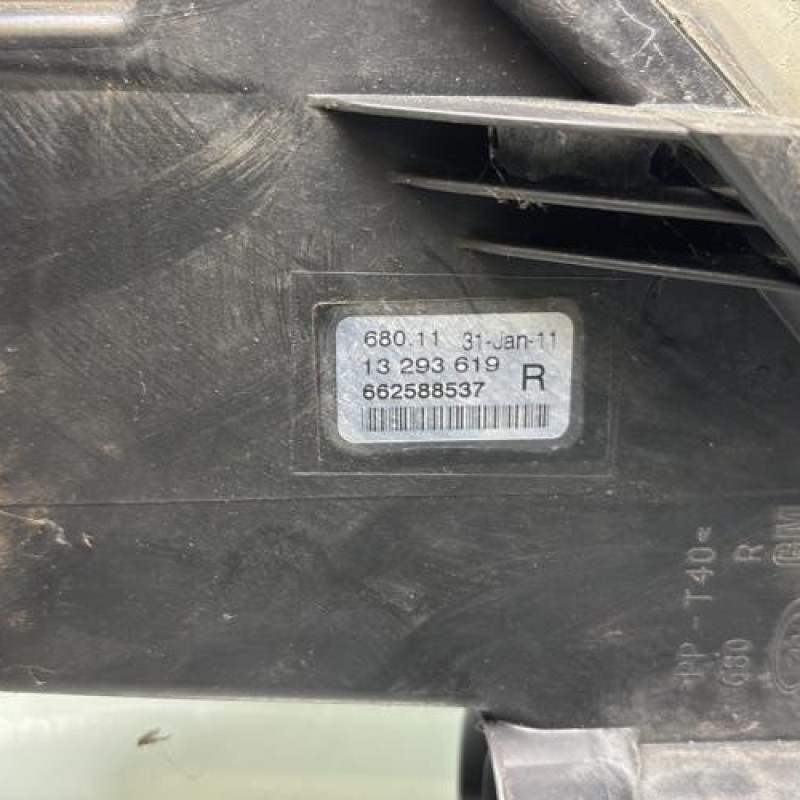 Anti brouillard droit (feux) OPEL ASTRA J Photo n°5