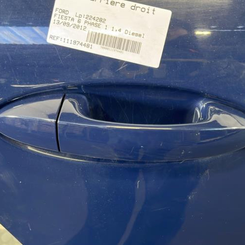 Porte arriere droit FORD FIESTA 6 Photo n°2