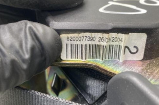 Pretensionneur de ceinture arriere droit RENAULT MEGANE 2