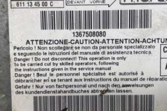 Boitier air bag PEUGEOT BIPPER