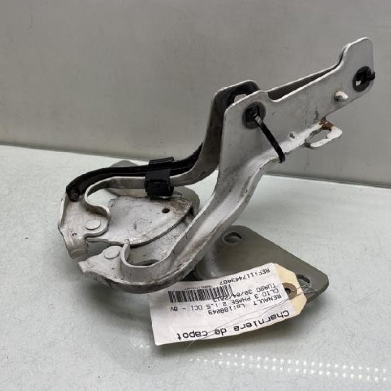 Charniere de capot RENAULT CLIO 3 Photo n°2