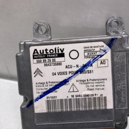 Boitier air bag CITROEN SAXO Photo n°1