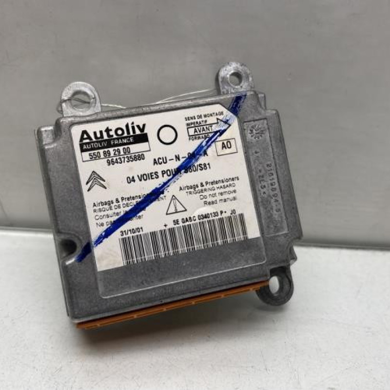 Boitier air bag CITROEN SAXO Photo n°5