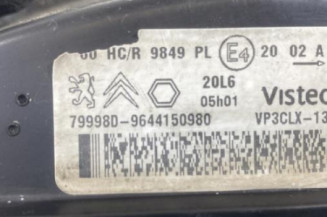 Optique avant principal gauche (feux)(phare) PEUGEOT PARTNER 1