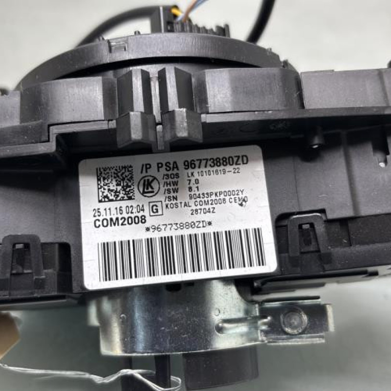 Com (Bloc Contacteur Tournant+Commodo Essuie Glace+Commodo Phare) CITROEN C3 2 Photo n°5