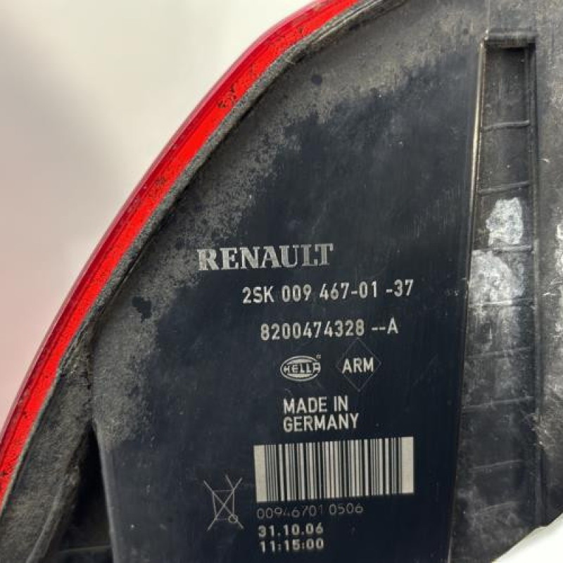 Feu arriere principal gauche (feux) RENAULT SCENIC 2 Photo n°7