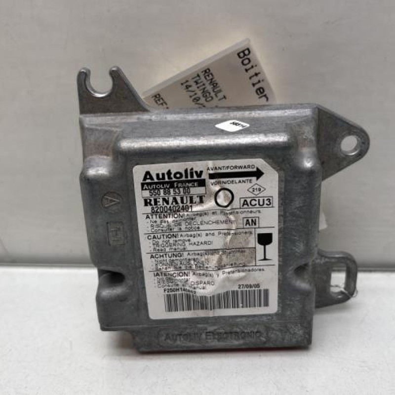 Boitier air bag RENAULT TWINGO 1 Photo n°1