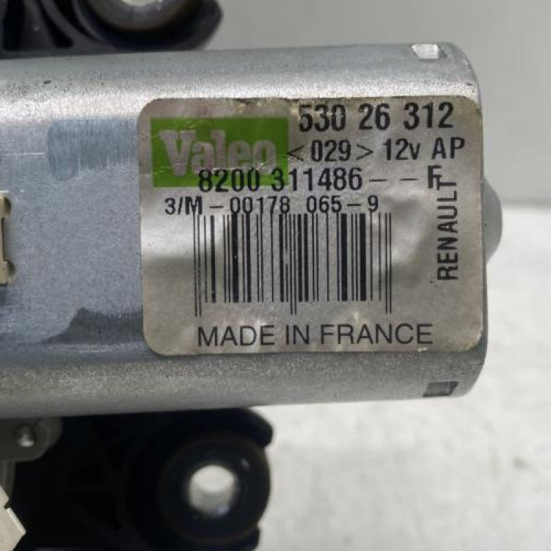 Moteur essuie glace arriere RENAULT TWINGO 2 Photo n°4