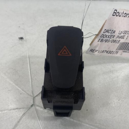 Bouton de warning DACIA DOKKER Photo n°1