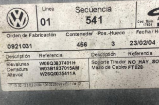 Leve vitre electrique avant gauche VOLKSWAGEN POLO 4