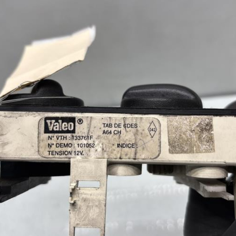 Commande chauffage RENAULT MASTER 2 Photo n°4