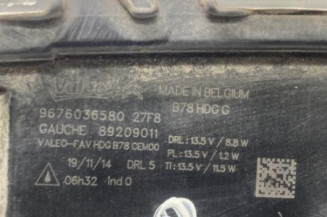 Feu diurne avant gauche CITROEN C4 GRAND PICASSO 2