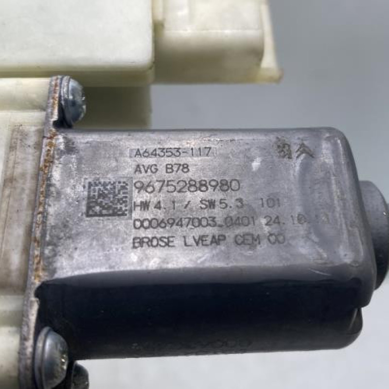 Leve vitre electrique avant gauche CITROEN C4 GRAND PICASSO 2 Photo n°4