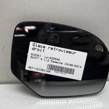 Glace retroviseur droit SUZUKI SWIFT 4 Photo n°1