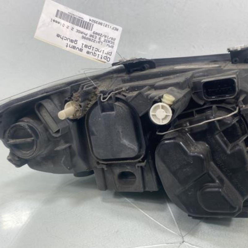 Optique avant principal gauche (feux)(phare) BMW SERIE 3 E90 Photo n°4