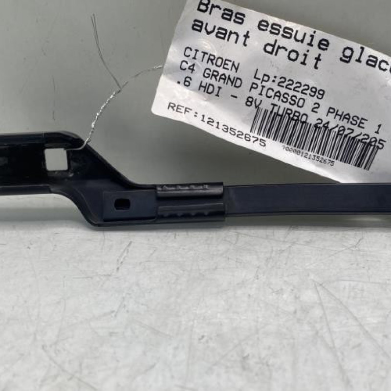 Bras essuie glace avant droit CITROEN C4 GRAND PICASSO 2 Photo n°3