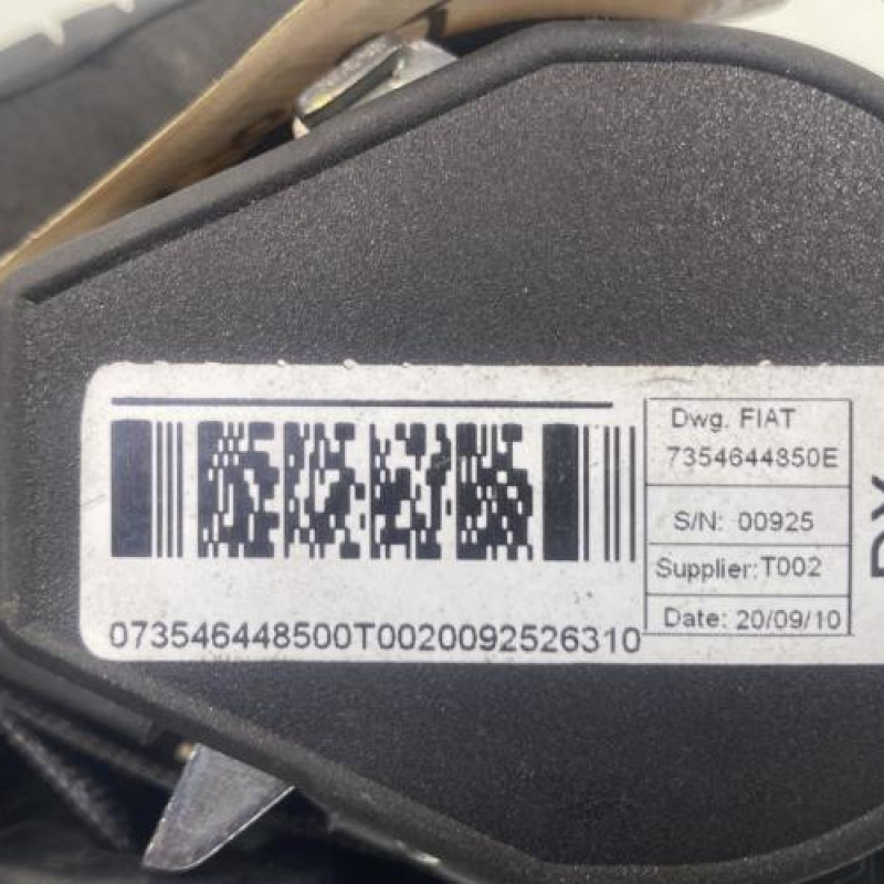 Ceinture arriere droit PEUGEOT BIPPER Photo n°4