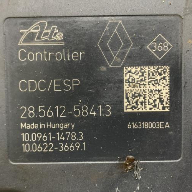 Bloc ABS (freins anti-blocage) RENAULT SCENIC 3 Photo n°2