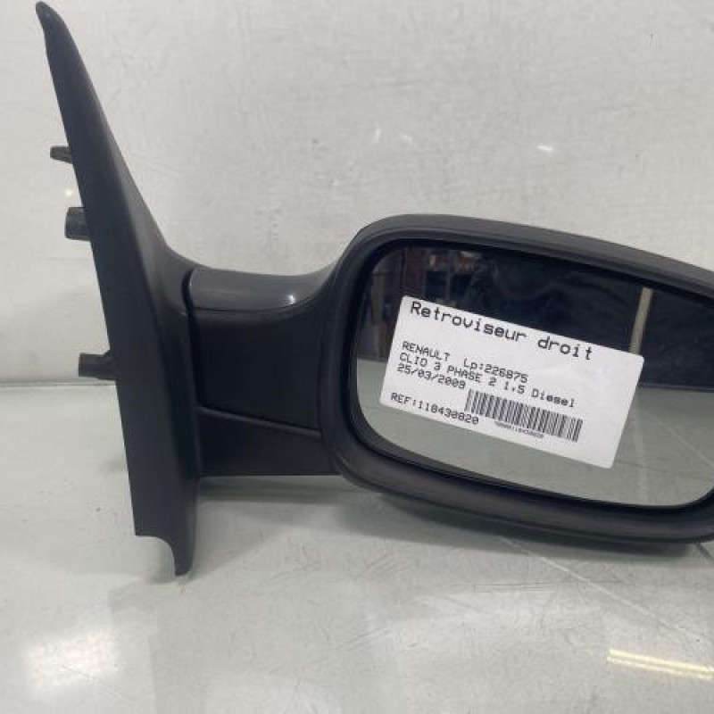 Retroviseur droit RENAULT CLIO 3 Photo n°1