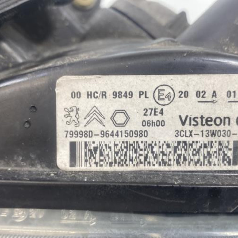 Optique avant principal gauche (feux)(phare) CITROEN BERLINGO 1 Photo n°4