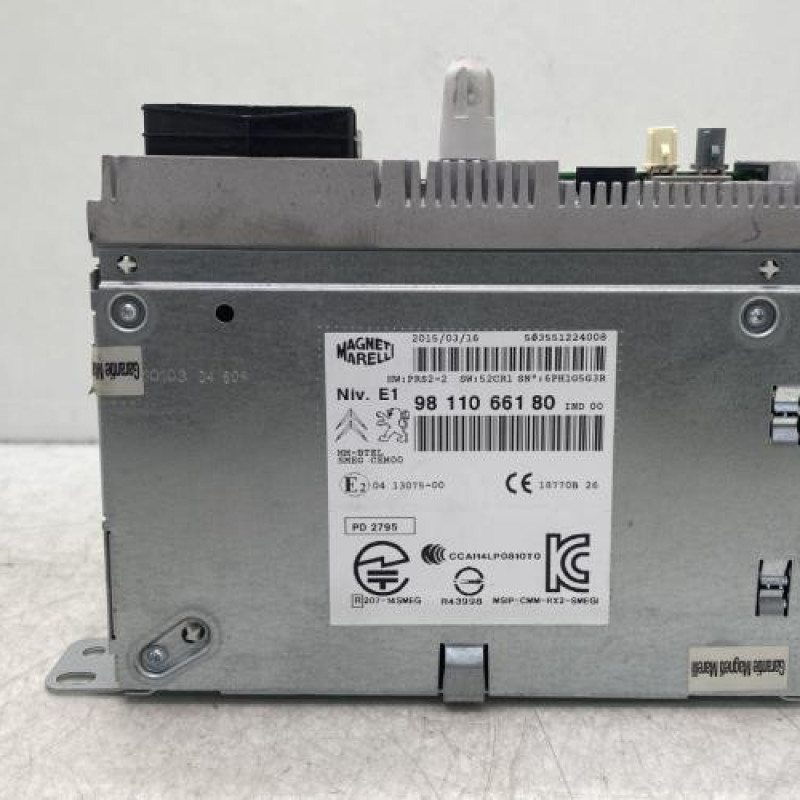 Autoradio d'origine PEUGEOT 208 1 Photo n°3