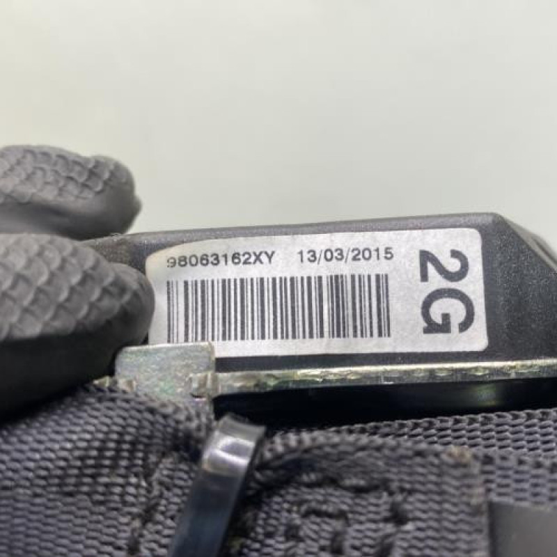 Ceinture arriere gauche PEUGEOT 208 1 Photo n°5