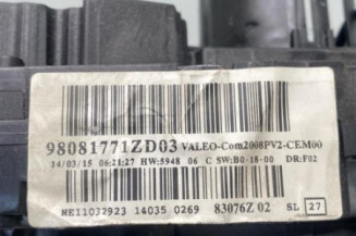 Com (Bloc Contacteur Tournant+Commodo Essuie Glace+Commodo Phare) PEUGEOT 208 1