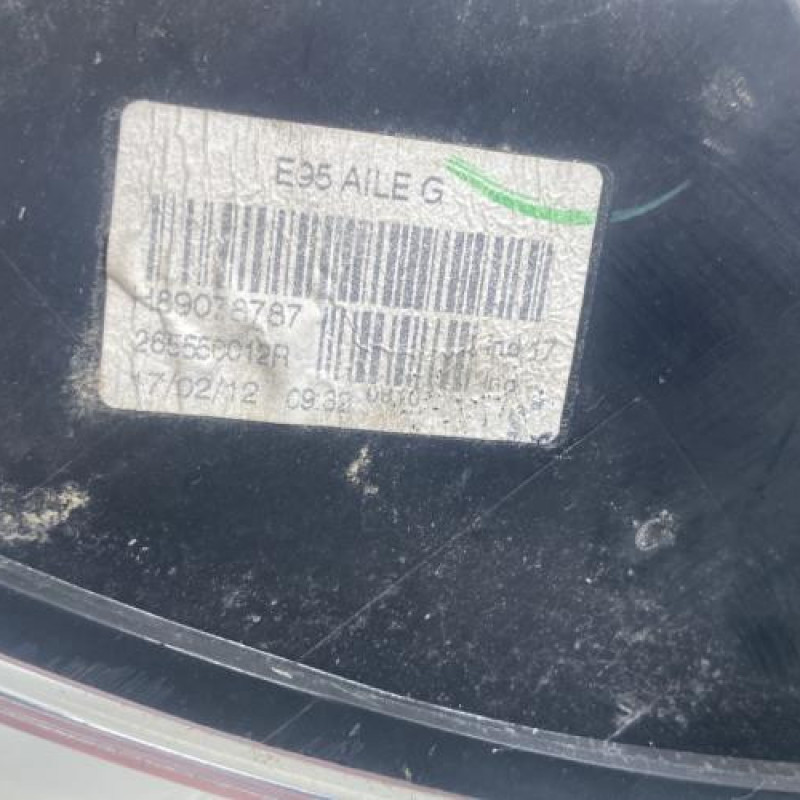 Feu arriere principal gauche (feux) RENAULT MEGANE 3 Photo n°6