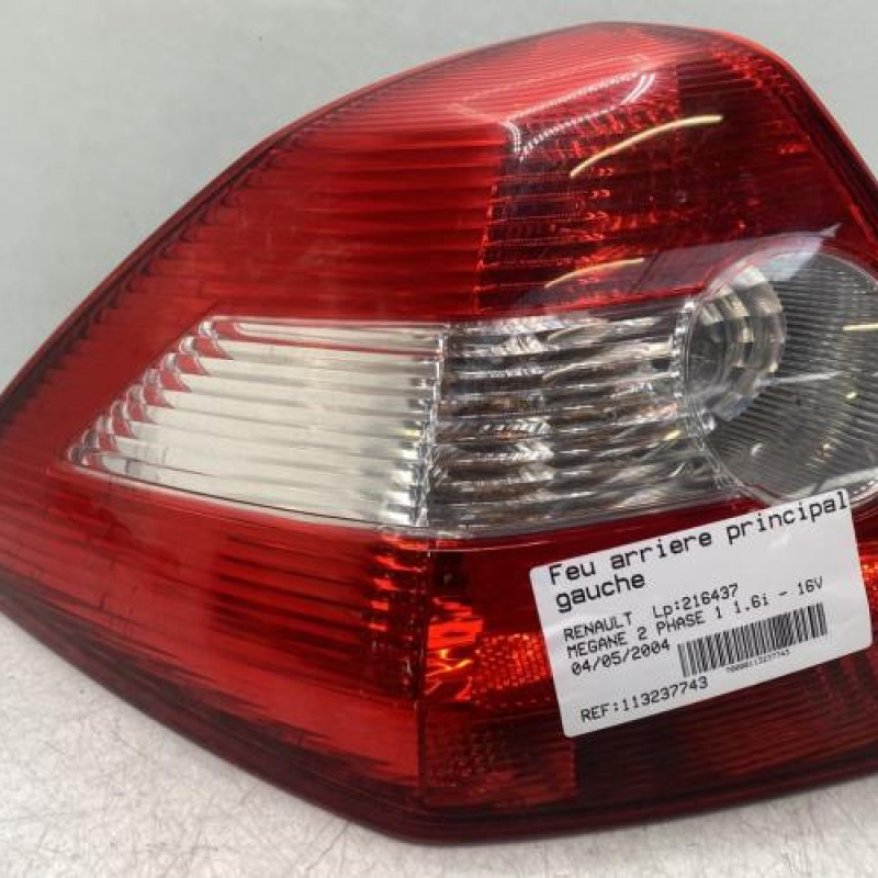 Feu arriere principal gauche (feux) RENAULT MEGANE 2 Photo n°1