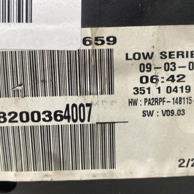 Compteur RENAULT MEGANE 2 Photo n°6