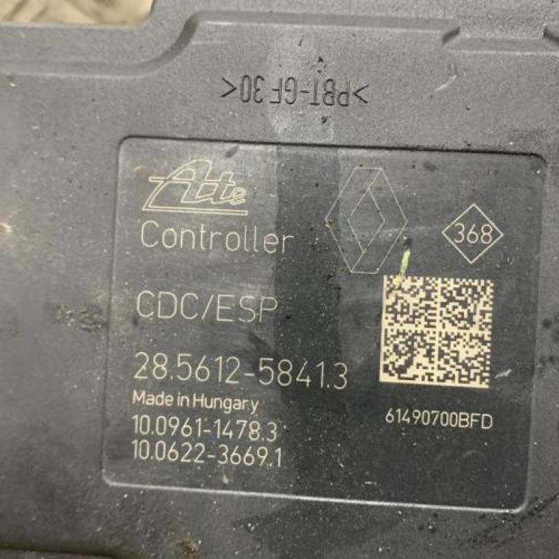 Bloc ABS (freins anti-blocage) RENAULT MEGANE 3 Photo n°2