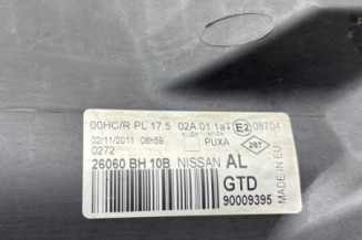 Optique avant principal gauche (feux)(phare) NISSAN NOTE 1