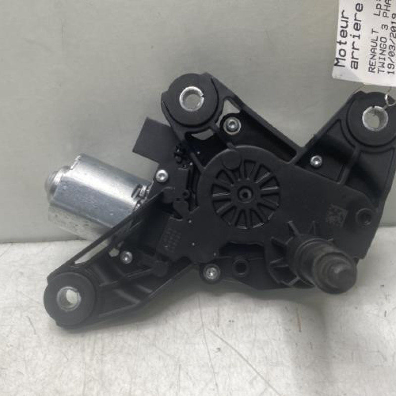 Moteur essuie glace arriere RENAULT TWINGO 3 Photo n°3