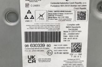 Autoradio d'origine CITROEN C5 AIRCROSS