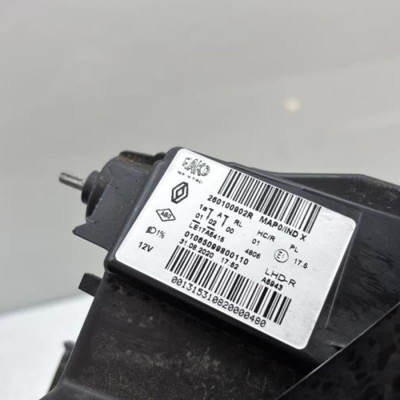 Optique avant principal droit (feux)(phare) RENAULT CLIO 5 Photo n°3