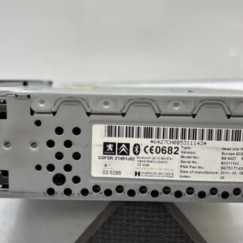 Autoradio d'origine CITROEN C4 PICASSO 1 Photo n°2