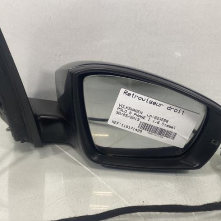 Retroviseur droit VOLKSWAGEN POLO 5 Photo n°1