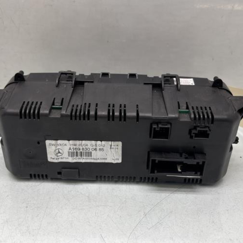 Commande chauffage MERCEDES CLASSE A 169 Photo n°2
