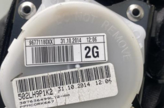 Ceinture arriere gauche CITROEN C4 GRAND PICASSO 2