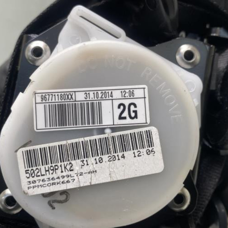 Ceinture arriere gauche CITROEN C4 GRAND PICASSO 2 Photo n°5