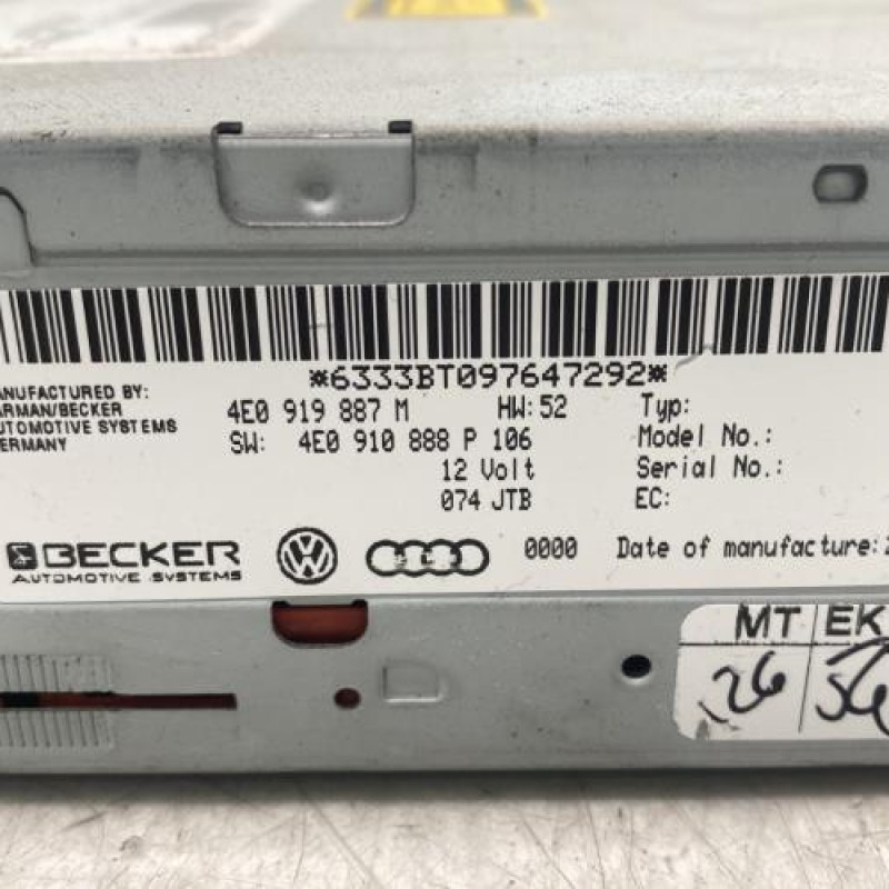 Chargeur CD AUDI A4 3 Photo n°3