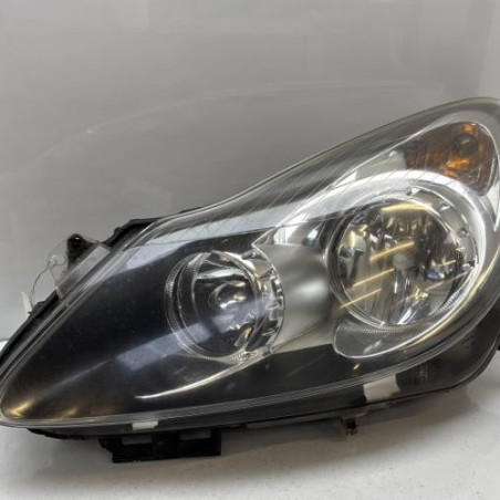 Optique avant principal gauche (feux)(phare) OPEL CORSA D Photo n°1