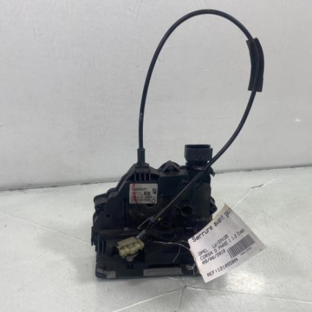 Serrure avant gauche OPEL CORSA D Photo n°1