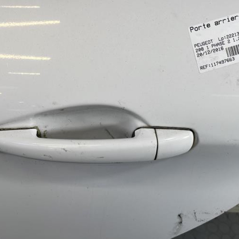 Porte arriere gauche PEUGEOT 208 1 Photo n°2