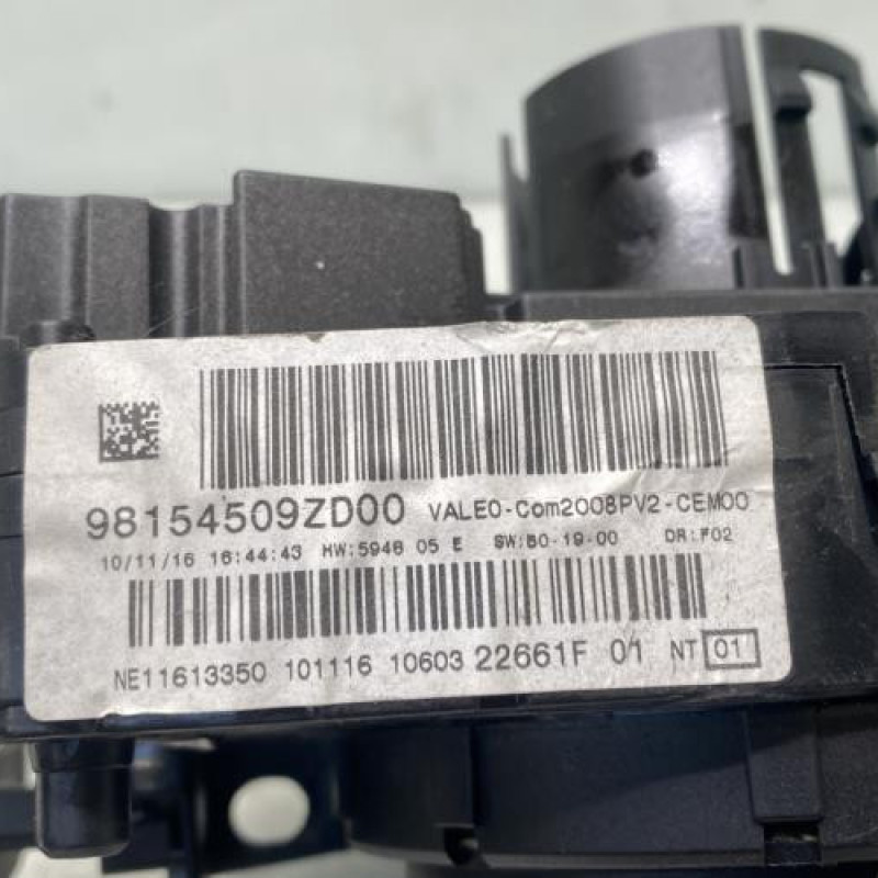 Com (Bloc Contacteur Tournant+Commodo Essuie Glace+Commodo Phare) PEUGEOT 208 1 Photo n°5