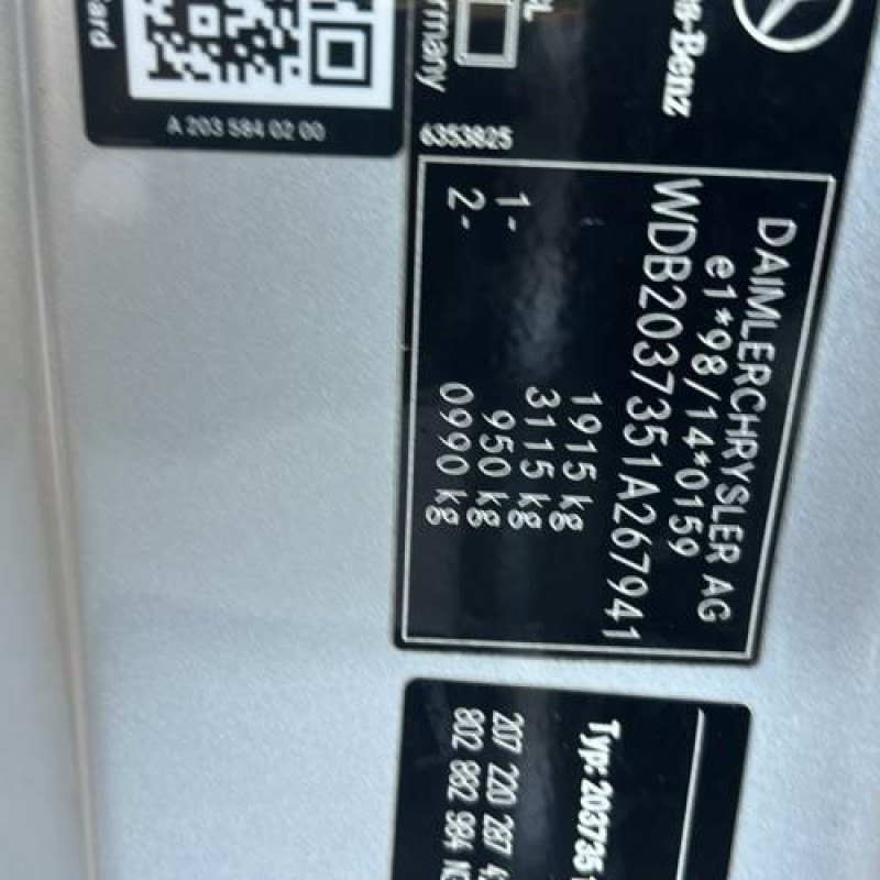 Retroviseur droit MERCEDES CLASSE C 203 COUPE SPORT Photo n°8