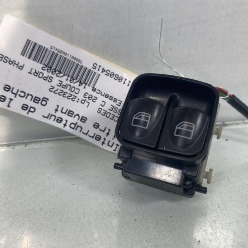 Interrupteur de leve vitre avant gauche MERCEDES CLASSE C 203 COUPE SPORT Photo n°1