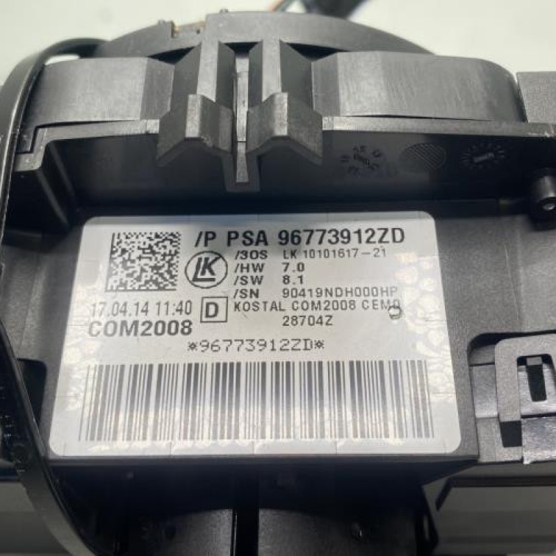 Com (Bloc Contacteur Tournant+Commodo Essuie Glace+Commodo Phare) PEUGEOT 3008 1 Photo n°5