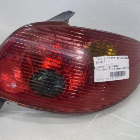 Feu arriere principal droit (feux) PEUGEOT 206 Photo n°1